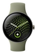 Google Pixel Watch 5 45mm LTE Satin Pyrite Sportarmband Olive
