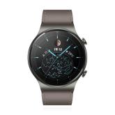 Huawei Watch GT 2 Pro Classic Nebula Gray  mit Gray Brown Lederarmband