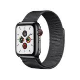 Apple WATCH Series 5 40mm GPS+Cellular Edelstahlgehäuse Schwarz Milanaisearmband Schwarz