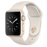 Apple WATCH Sport 1. Generation gold 38mm beiges Sportarmband