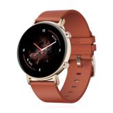 Huawei Watch GT 2 42mm Chestnut Red mit Lederarmband 