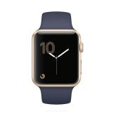 Apple WATCH Series 1 42mm goldenes Aluminiumgehäuse mitternachtsblaues Sportarmband