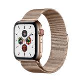 Apple WATCH Series 5 44mm GPS+Cellular Edelstahlgehäuse Gold Milanaisearmband Gold