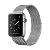 Apple WATCH Series 2 42mm silbernes Edelstahlgehäuse mit Milaneisearmband